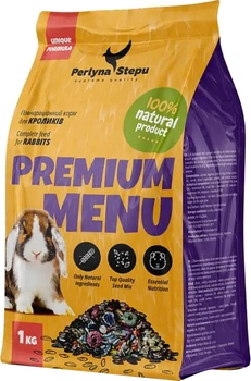 Зерносуміш Perlyna Stepu Premium menu для кроликів