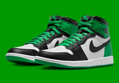 Кроссовки мужские Jordan Air Jordan 1 Retro High Og Black/Green 44.5 Комбінований DZ5485-031