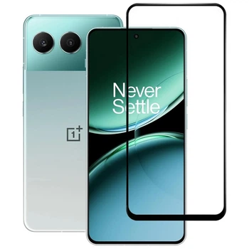 Защитное стекло LUX для OnePlus Nord 4 полная проклейка черный