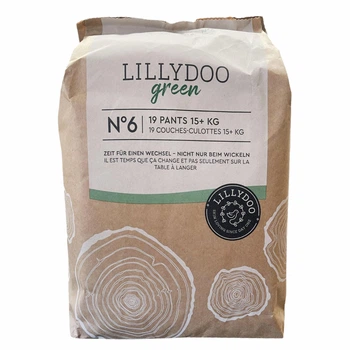 ЕКО підгузки-трусики LILLYDOO Green 6 (15+ кг), 19 шт