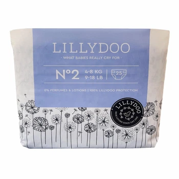 Підгузники LILLYDOO 2 (4-8 кг), 25 шт