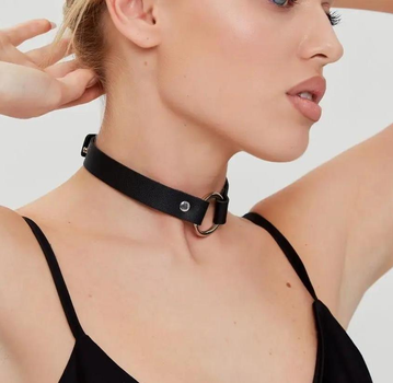 Портупея чокер з кілечком Etosell 081CHO One Size Чорна