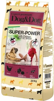 Сухий корм Gheda D&Dog Expert High Premium Superpower Для дорослих собак курка 20 кг (GDA00578)