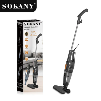 Вертикальный ручной пылесос SOKANY SK-3389 без мешка колбовой циклонного типа 1000 Вт для дому
