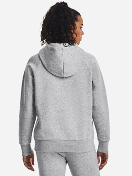 Bluza damska z kapturem ciepła UA Rival Fleece Hoodie