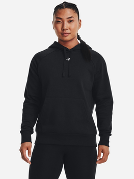 Bluza damska z kapturem ciepła UA Rival Fleece Hoodie