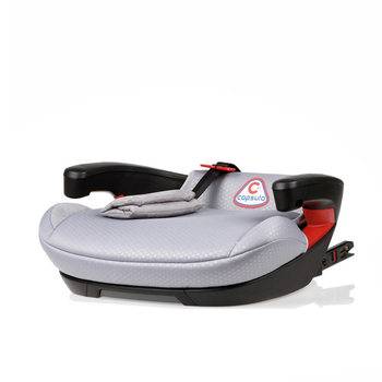 Детский бустер автокресло с ISOFIX Capsula JR5X (III) 773 120 серого цвета