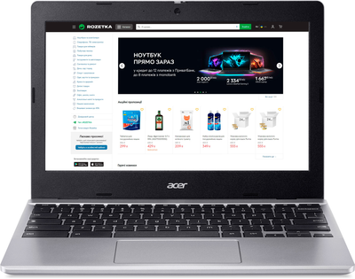 Ноутбук Acer Chromebook 311 CB311-12H-C75E (NX.KX1EU.006) Pure Silver