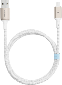 Кабель Proove Dense Metal Micro USB 2.4A 1 м White (504970003)