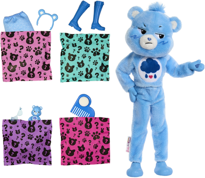 Кукла Barbie Cutie Reveal Care Bears Мишка Ворчун (JCN96)