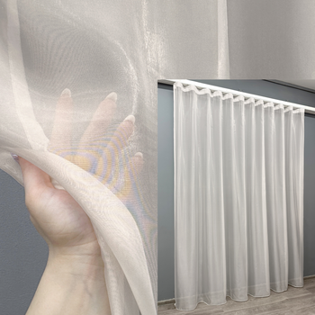 Тюль VR-Textil 001т Органза однотонна Бежевий 500х270 см (42-0492)