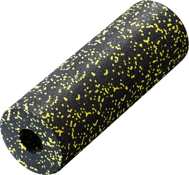 Масажний ролик 4FIZJO EPP PRO+ 45 x 14.5 см (валик, роллер) гладкий Black/Yellow (P-5907739310583)