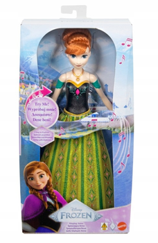 Lalka Disney Kraina Lodu Śpiewająca Anna Pierwszy raz jak sięga pamięć 29 cm JDX53 (0194735290581)