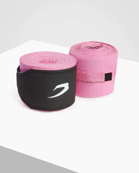 Бинти боксерські 4.5m BOXRAW Hand Wraps - Рожеві