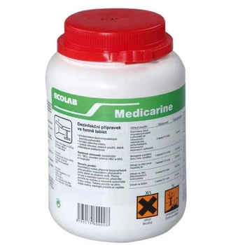 Хлорні таблетки для дезінфекції Medicarine 300 табл Ecolab