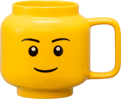 Kubek Lego Boy ceramiczny żółty 530 ml (5711938247591)