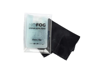 Спрей із серветкою для окулярів лінз від запотівання Fashion Style NO FOG 20 мл (S010 2)