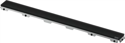 TECEdrainline скляна панель, чорна матова, 800 мм, пряма (600894) TM TECE
