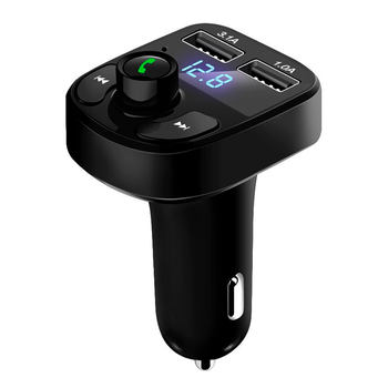 FM модулятор CAR X8 BT / Автомобільний FM трансмітер в машину з Bluetooth / ФМ-трансмітер з блютузом