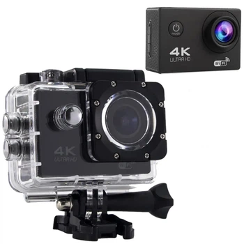 Водонепроницаемая экшн-камера WIFI 4K 16MP DVR Sport S2, спортивная модель с креплением и экраном