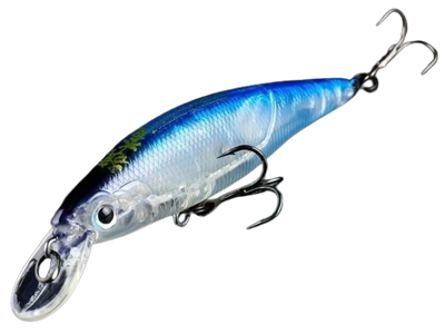 Воблер Bearking Squad 80SP, 9,9 g, 0,8-1,2 m, колір B (Po Blue),M81-B