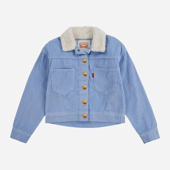 Детская джинсовая куртка для девочки Levi's 303925870 122 см Голубая (1159823670)