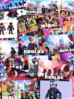 Скретч-карта Roblox Gift Card на 2500 ROBUX |25$ (USD)