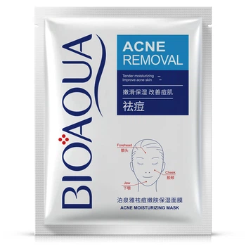 Тканинна маска для обличчя BIOAQUA Pure Skin Mask проти запалень та акне 30 г