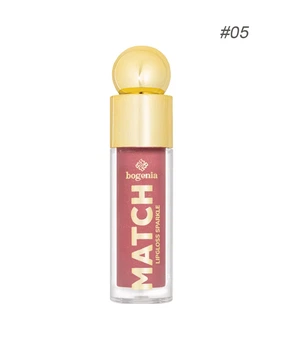 Блеск для губ Bogenia Match Lipgloss Sparkle (05)