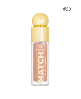 Блеск для губ Bogenia Match Lipgloss Sparkle (03)