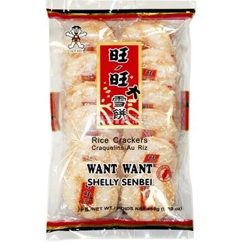 Рисовый крекер сладкий WANT WANT Senbei 150 г