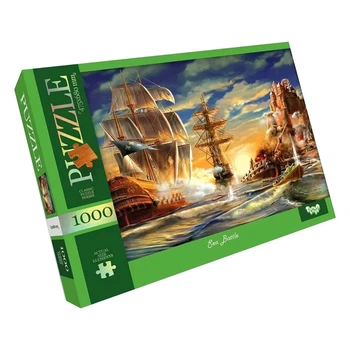Пазл классический Danko Toys C1000-12-08 Sea Battle 1000 элементов Разноцветный (94398)