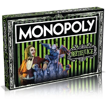 Настільна гра BEETLEJUICE - Monopoly UK (Бітлджус) (WM03321-EN1-6)