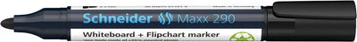 Маркер для дошок і фліпчартів Schneider Maxx 290 1-3 мм 10 шт Чорний (S129001)