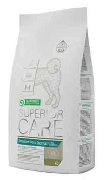 Сухий корм Nature's Protection Superior Care Sensitive Skin & Stomach Adult All Breeds для дорослих собак всіх порід з чутливим травленням та проблемною шкірою 1.5 кг (арт NPSC45792)