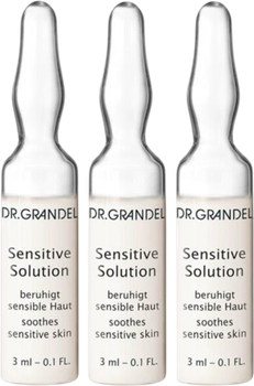 Набір ампул для обличчя Dr. Grandel Sensitive Solution 3 x 3 мл (ZES4011396411994)