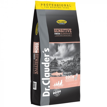 Сухой корм Dr.Clauder's Sensitive Junior Salmon & Rice для щенков с чувствительным пищеварением 12.5 кг (арт 33111250)