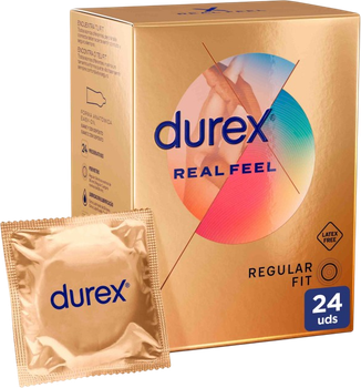 Prezerwatywy Durex Real Feel 24 szt (ZES8428076000465)