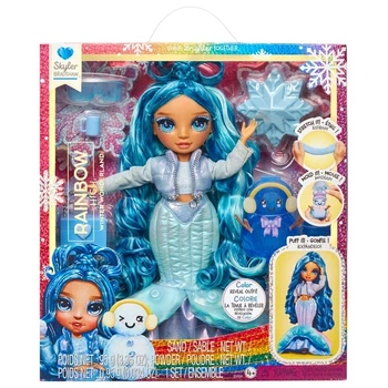 Кукла Rainbow High Winter Зимняя сказка Модная кукла Скайлер Брэдшоу