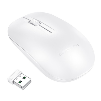 Миша бездротова Borofone BG14 white
