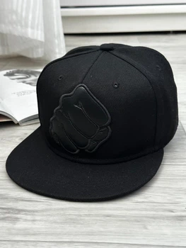 Кепка снепбек (Snapback) Кулак 56-61р Черный (9043)