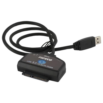 Адаптер Fideco с питанием для SATA HDD/SSD USB 3.0 Черный (FMC2PA0SA1PB 2681)