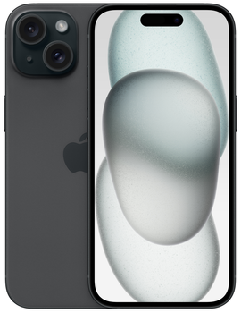 Мобільний телефон Apple iPhone 15 256GB Black (REF A) (2AMTP63)