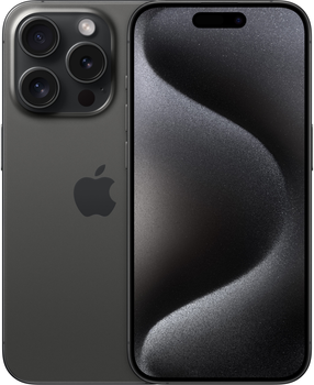 Мобільний телефон Apple iPhone 15 Pro 1TB Black Titanium (REF A+) (2QMTVC3)