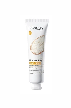 Крем для рук с экстрактом риса Bioaqua Rice Raw Pulp Hand Cream, 30 мл