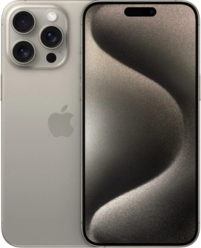 Мобільний телефон Apple iPhone 15 Pro Max 256GB Natural Titanium (REF A) (2AMU793)+ Чохол у подарунок !
