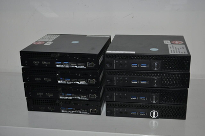 Неттоп Dell OptiPlex 3050 USFF / Intel Core i5-6500T (4 ядра по 2.5 - 3.1 GHz) / 16 GB DDR4 / 500 GB SSD / Intel HD Graphics 530 / Windows 11 Pro б/у