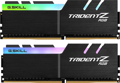 Pamięć RAM G.Skill DDR4-2666 16384MB PC4-21300 (Kit of 2x8192) Trident Z RGB (F4-2666C18D-16GTZR)