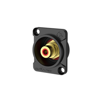Гнездо Roxtone RF2D-B RCA female (мама) панельный