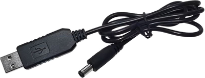 Кабель Trinix для роутера USB-A - DC 12 В 10 Вт 5.5x2.1 мм 1 м (73-00555)